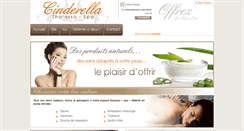 Desktop Screenshot of bon-cadeau-institut-cinderella.com